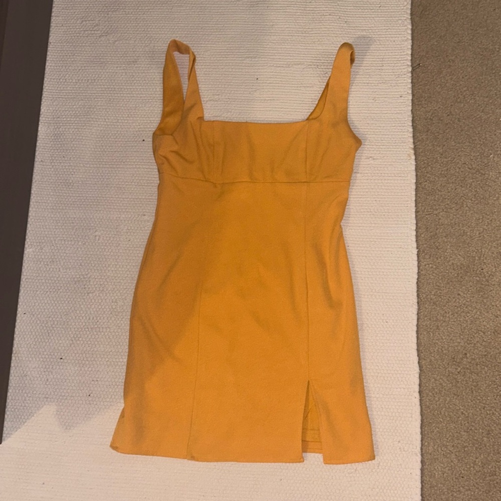 Tangerine medium dress